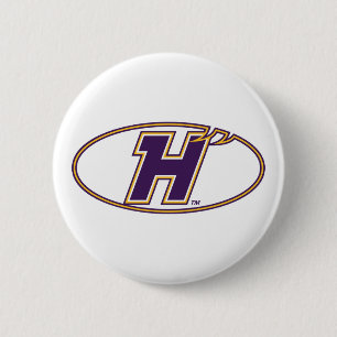 Hunter College Hawks Athletic Logo 2 Inch Round Button