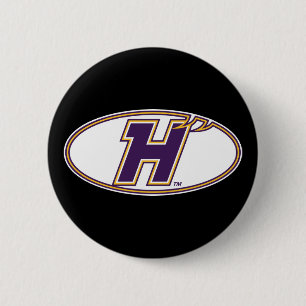Hunter College Hawks Athletic Logo 2 Inch Round Button