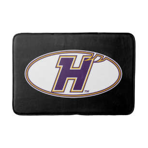 Hunter College Hawks Athletic Logo Bath Mat