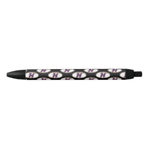 Hunter College Hawks Athletic Logo Black Ink Pen