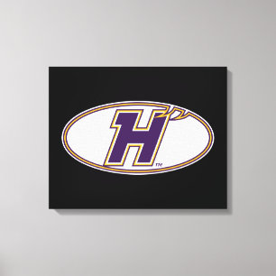 Hunter College Hawks Athletic Logo Canvas Print