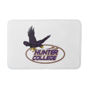 Hunter College Hawks Mascot Bath Mat