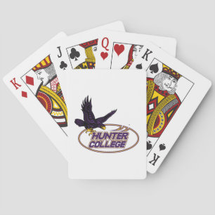 Hunter College Hawks Mascot Playing Cards