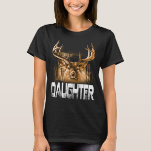 Hunter Daughter T-Shirt Funny Papa Hunting Father