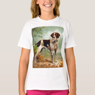 Hunter dog with bird in mouth T-Shirt