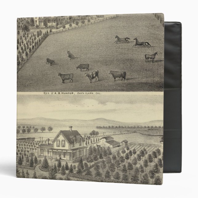 Hunter, Dornberger residences Binder (Front/Inside)