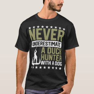 Hunter Duck Hunting Duck bulldog pet T-Shirt