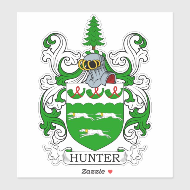 Hunter Family Crest (Sheet)