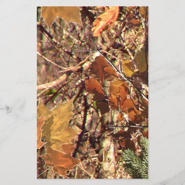 Hunter Forest Camouflage Painting Customize This Flyer (Front)