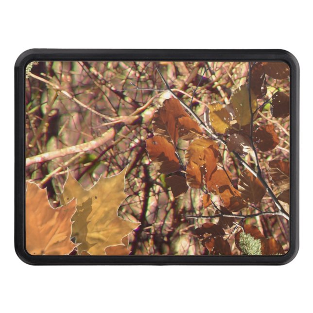 Hunter Forest Camouflage Painting Customize This Trailer Hitch Cover (Front)