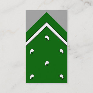 Hunter Green Hanky Trick Card / Business Card