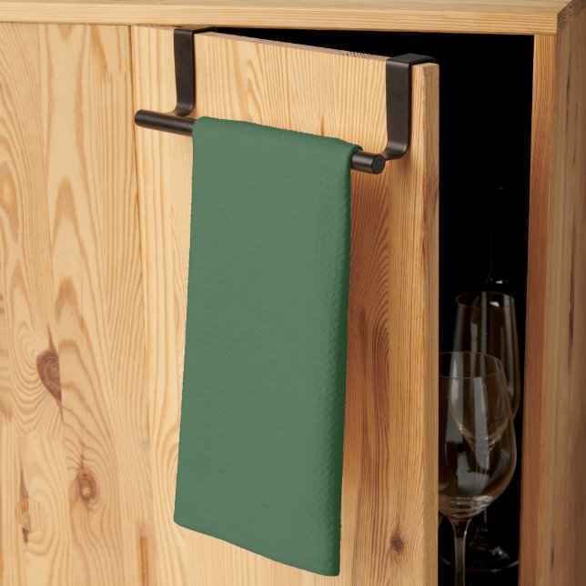 Hunter Green Kitchen Towel (Thirds Fold)