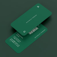 Hunter Green Minimal Simple Professional