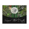 Hunter Green Monogram Camo Wedding Save the Dates