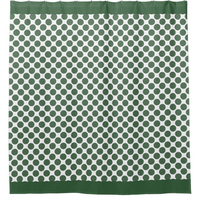 Hunter Green Polka Dots (Front)