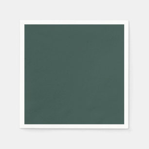 Hunter Green Solid Colour Napkin