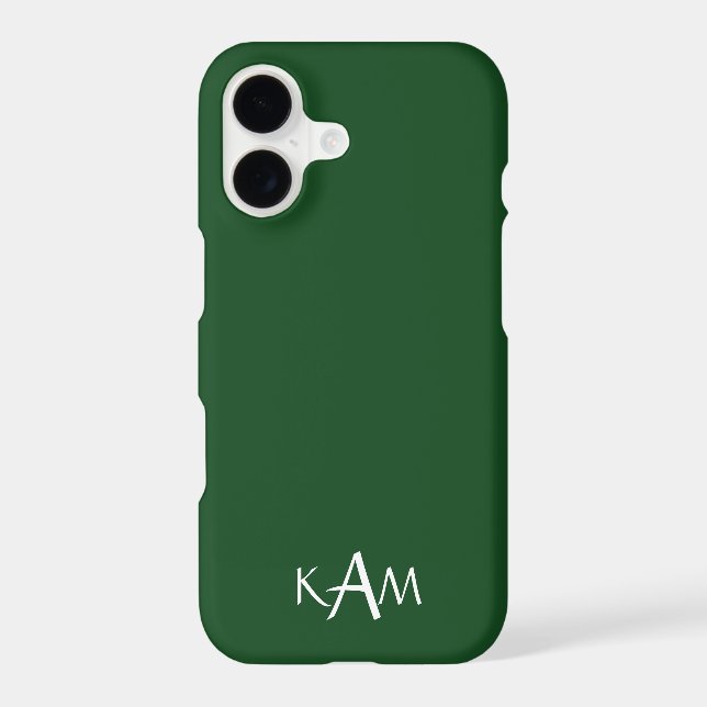 Hunter Green Solid Colour Trend (Back)