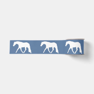 Hunter Horse Show Ribbon White Horses Grosgrain Ribbon