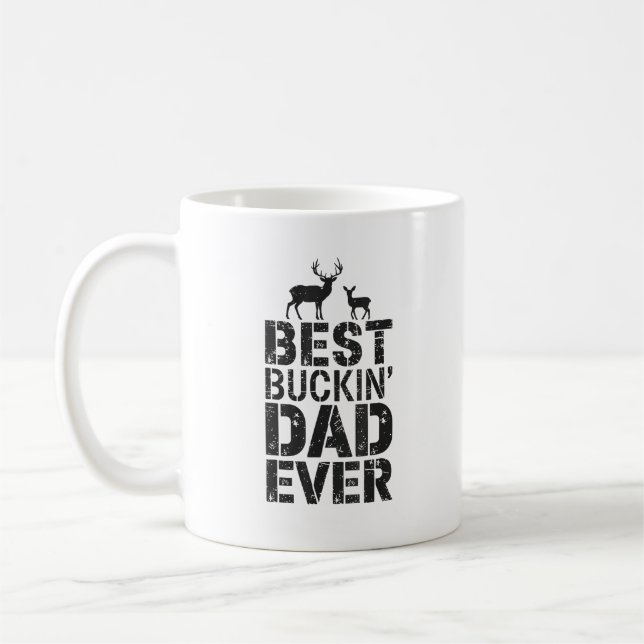 Hunter Humour Design Funny Hunting Dad Coffee Mug (Left)