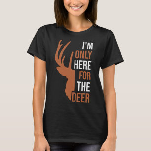 Hunter Hunting Hunt Deer Hunting Buck Elk Antlers T-Shirt