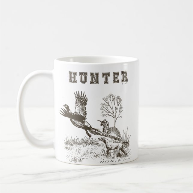 Hunter (Hunting with GSP)     Coffee Mug (Left)