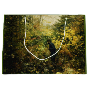 Hunter in the Forest (by H.A. Brendekilde) Large Gift Bag