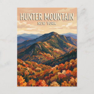 Hunter Mountain New York Postcard
