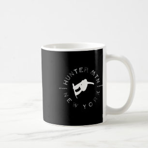 Hunter Mountain Ny Vintage Retro Snowboarding  Coffee Mug