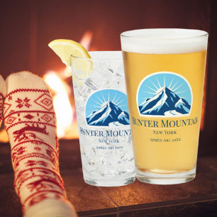 Hunter Mountain Station de ski New York verre de b