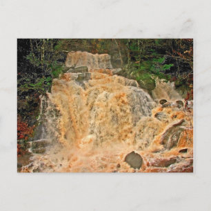 Hunter Mountain Waterfall Postcard