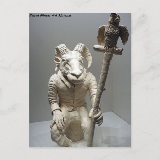 "Hunter of the Pleasured Souls & Sacred Spirits" Postcard (Front)