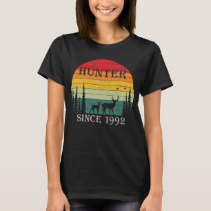 Hunter Since 1992 Birthday Gift T-Shirt