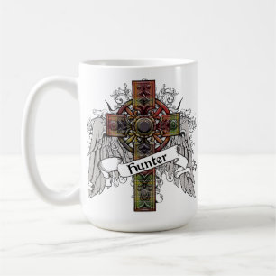 Hunter Tartan Cross Coffee Mug