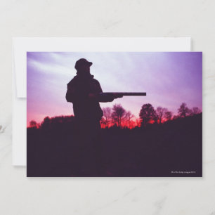 Hunter with Gun