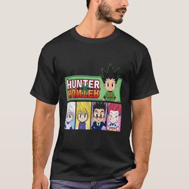 Hunter X Hunter Chibi Characters T-Shirt (Front)