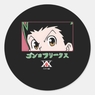 Hunter X Hunter Gon Freecss Eyes Classic Round Sticker