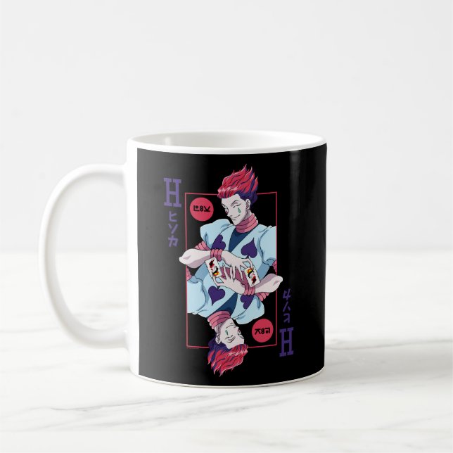 Hunter X Hunter Hisoka Playing Card Coffee Mug (Left)