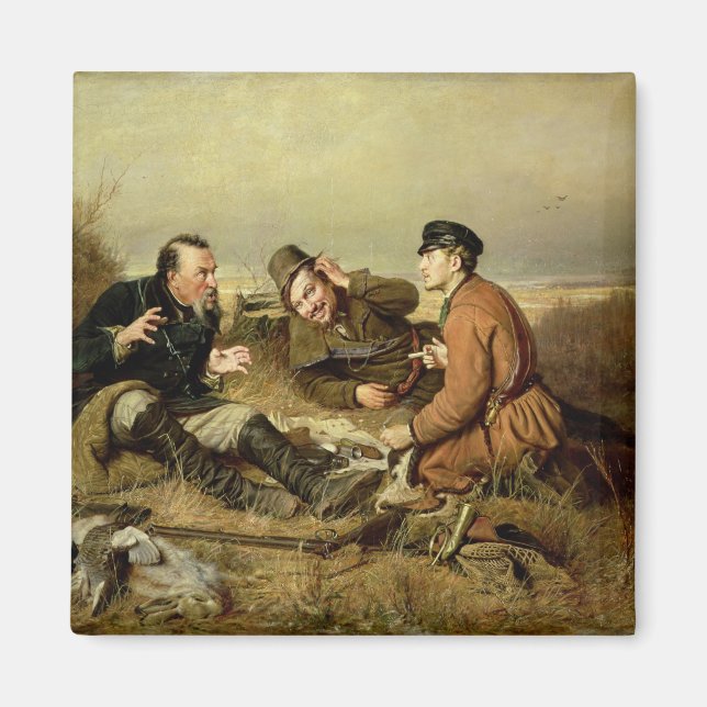 Hunters, 1816 magnet (Front)
