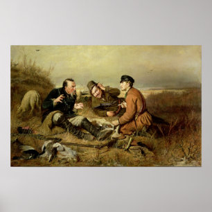 Hunters, 1816 poster