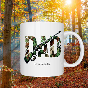 Hunters Best Dad Father's Day Personalized    Coffee Mug