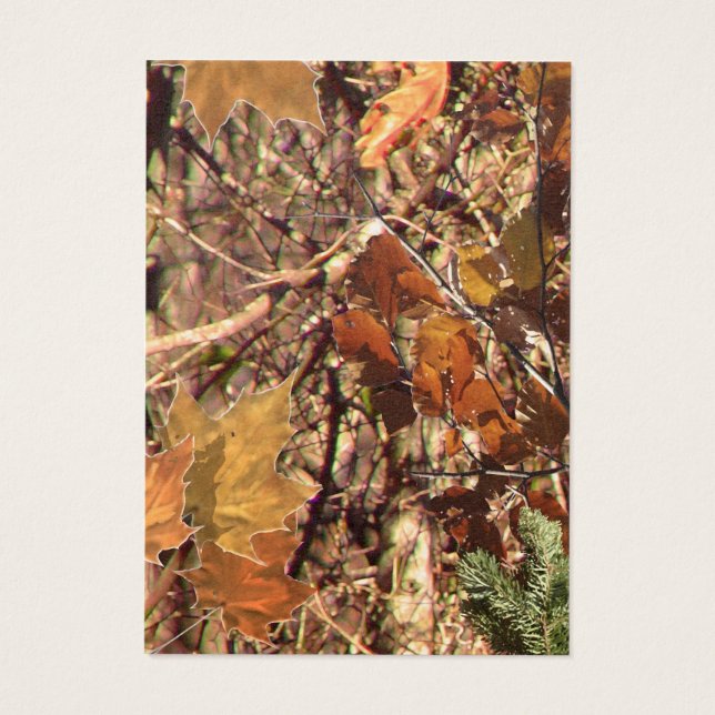 Hunter's Camo Camouflage Painting Customize This! (Back)