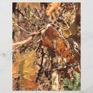 Hunter's Camo Camouflage Painting Customize This! Flyer