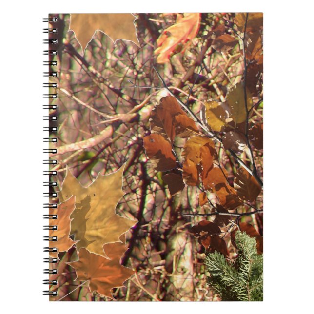 Hunter's Camo Camouflage Painting Customize This! Notebook (Front)