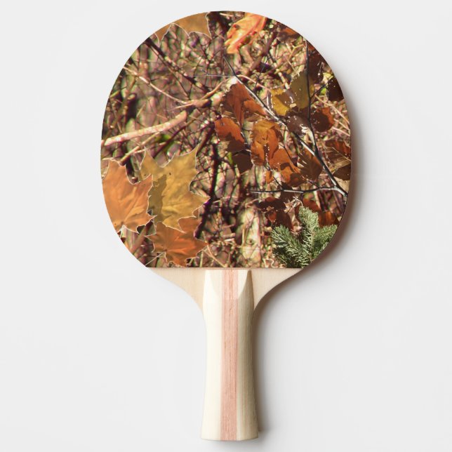 Hunter's Camouflage Painting Decor Ping Pong Paddle (Front)