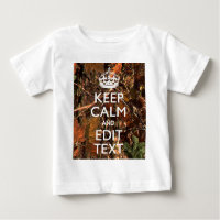 Hunters Fall Camouflage Keep Calm Your Text