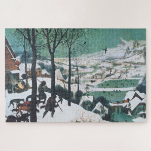 Hunters in the Snow by Bruegel Jigsaw Puzzle