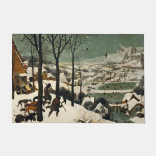 Hunters in the Snow (by Pieter Bruegel the Elder) Doormat