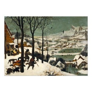 Hunters in the Snow by Pieter Bruegel the Elder Photo Print