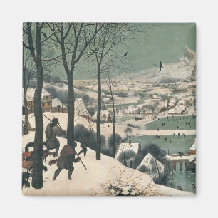 Hunters in the Snow - january, 1565 Magnet