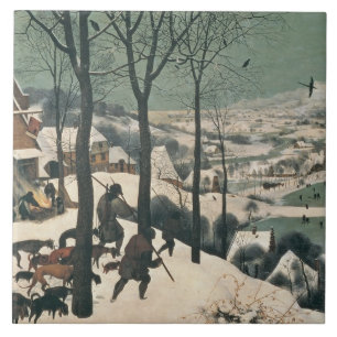 Hunters in the Snow - January, 1565 Tile